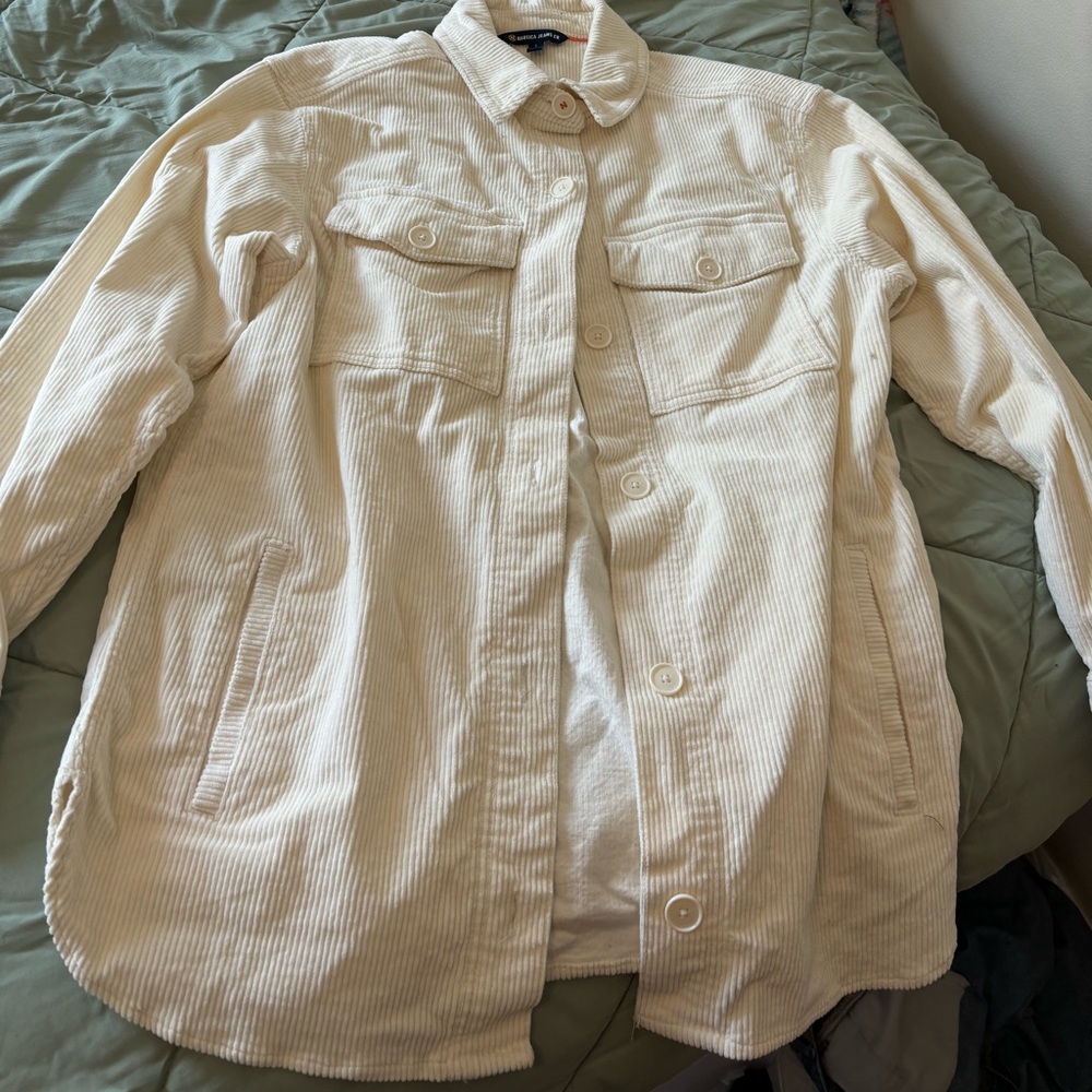 Oversized corduroy Nautica jacket